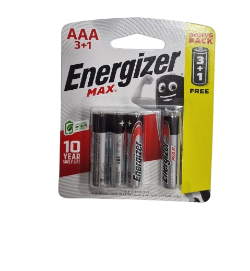 Energizer max AAA 3 + 1