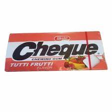 Cheque Tutti Frutti