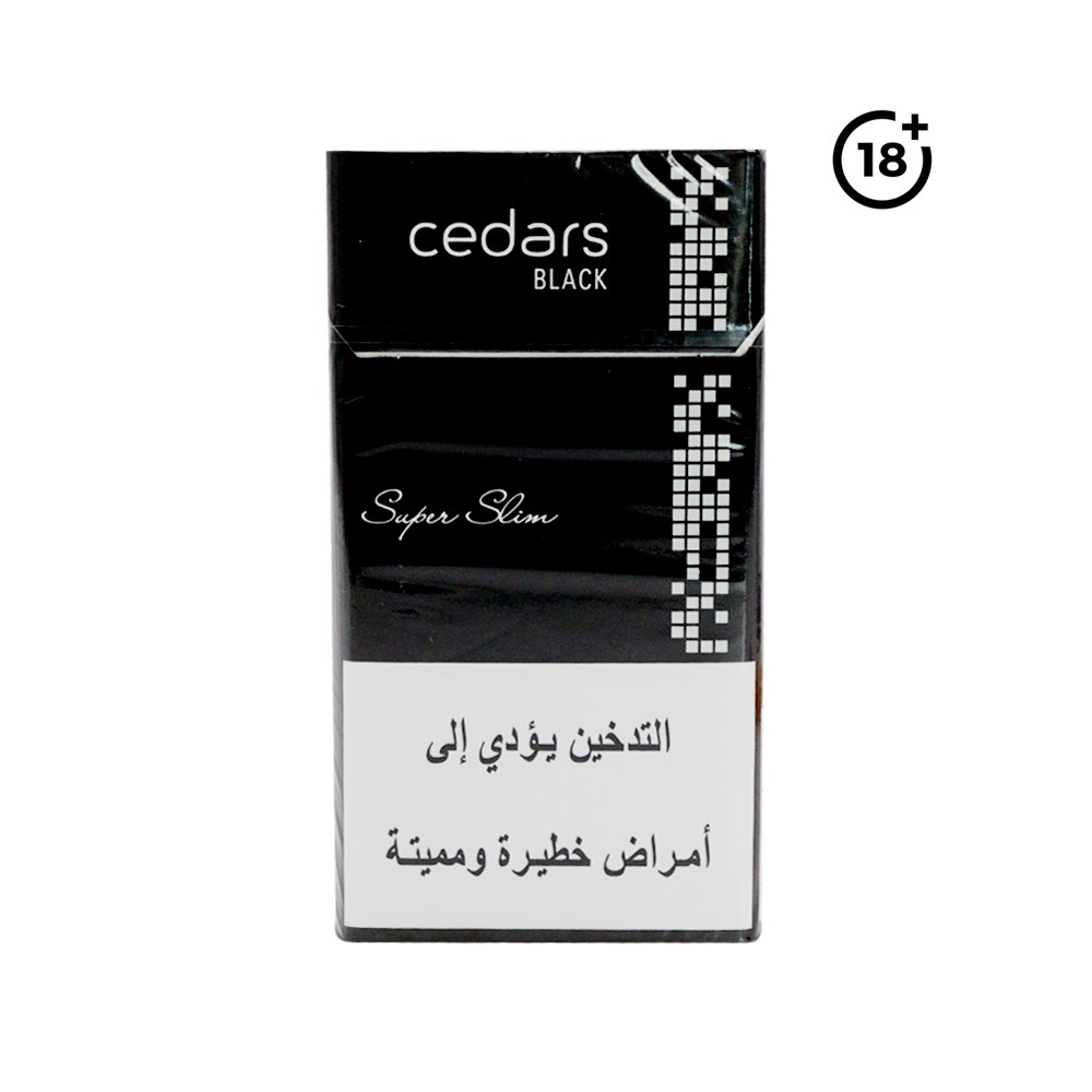 Cedars Slim Black