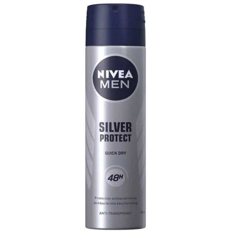 nivea men spray silver protect