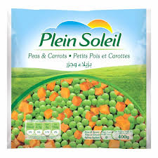 Plein soleil peas & carrots 400g