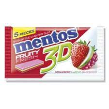 Mentos 3D strawberry 8.5g