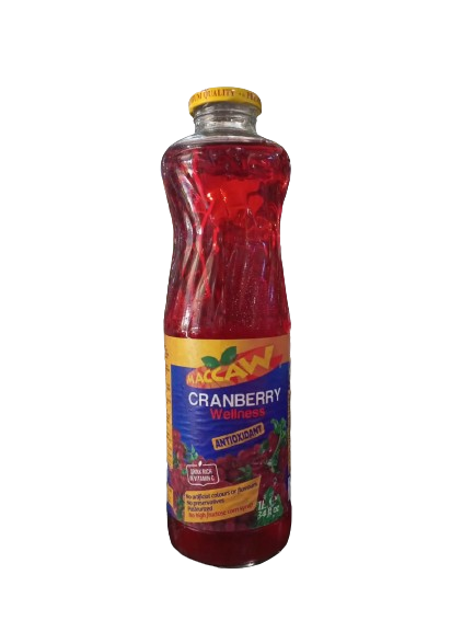 Maccaw 1L cranberry