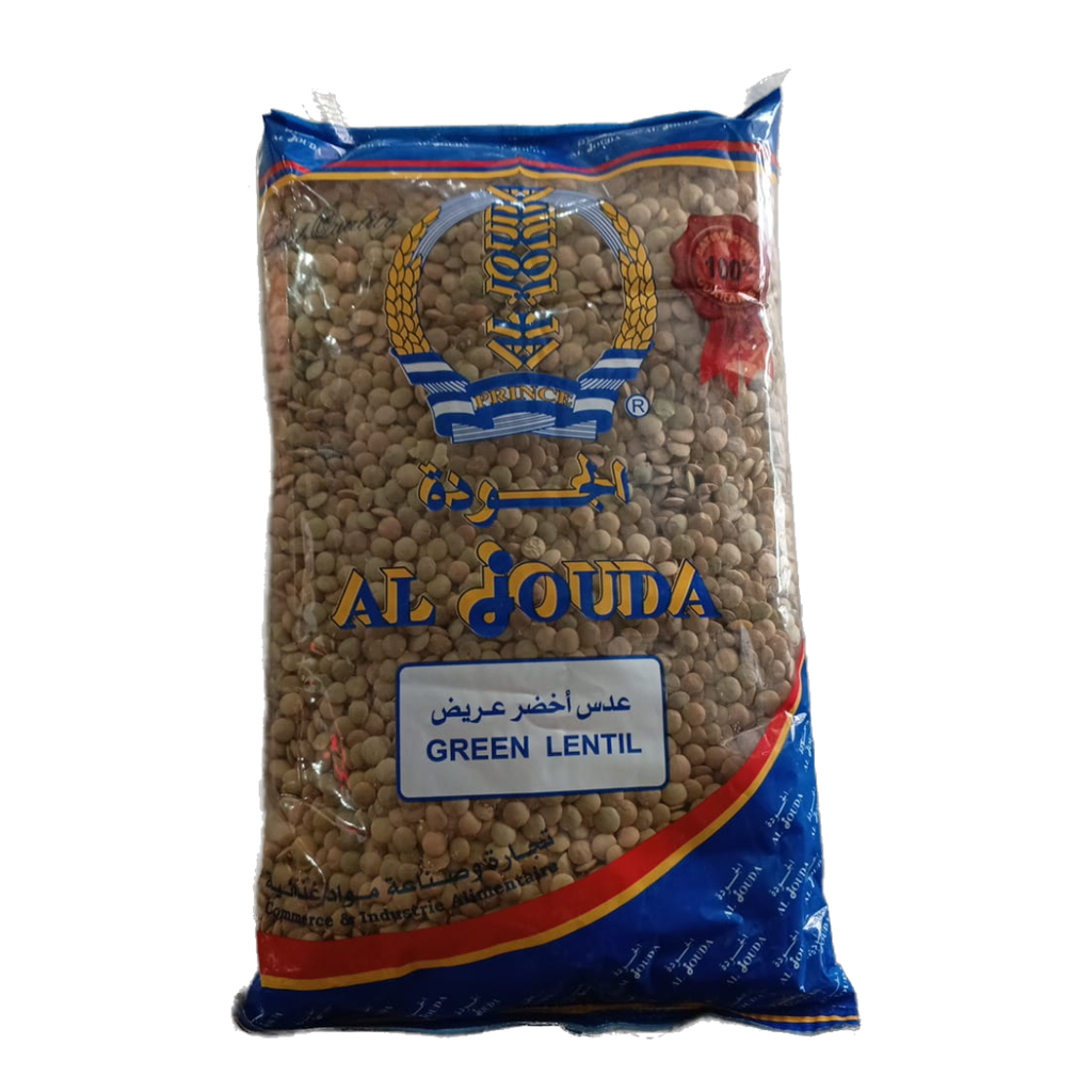 Al Jouda Green Lentil 1kg