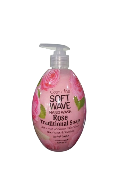 Cosmaline Hand Wash Rose 550ml