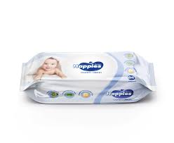 happies baby wipes 64
