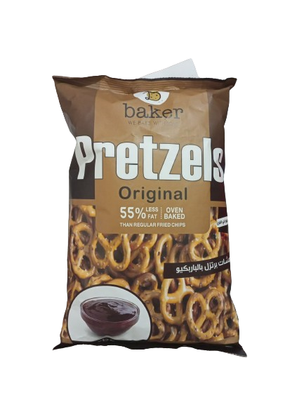 baker pretzels barbecue 250g