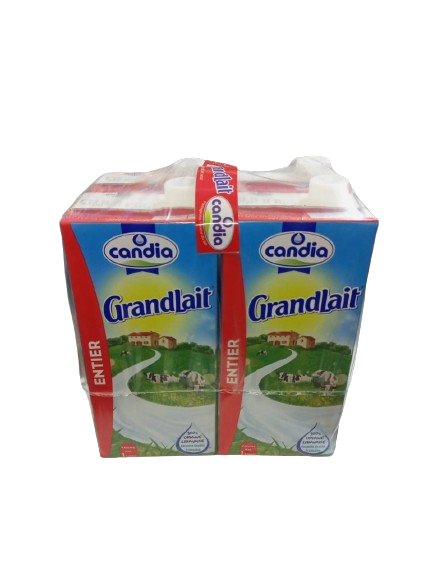 Candia Grandlait Full Fat 1 lt box/4pcs