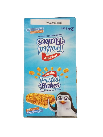Poppins Frosted Flakes 36g box/24