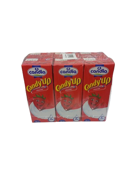 candia fraise juice 180ml box/6