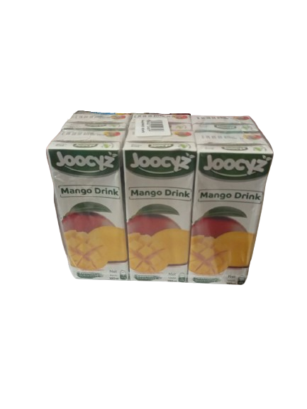 Joocyz mango drink 180ml box/6