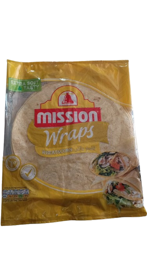 [16859] Mission wheat & corn tortil 25c