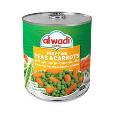 [10939] Al Wadi peas&carrots 400g
