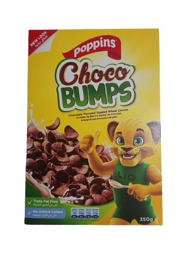 [18030] poppins choco bumps 350g