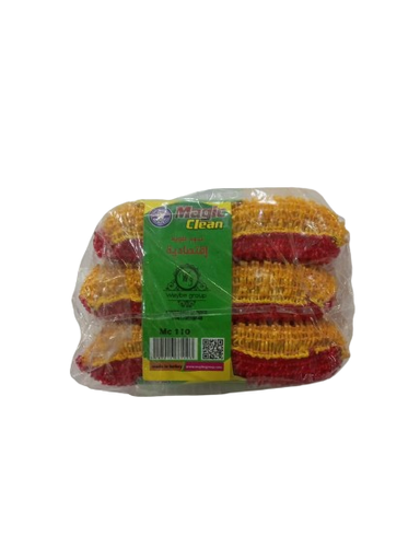 [18389] Magic Clean sponge 3P 2Colors