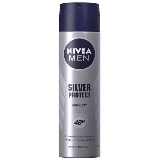 [18276] nivea men spray silver protect