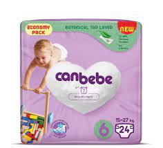 [16989] Canbebe Stage 4 diapers