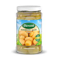 deroni whole mushrooms 280g