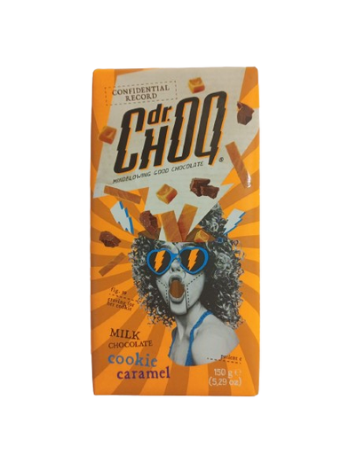 dr. choq cookie caramel 150g
