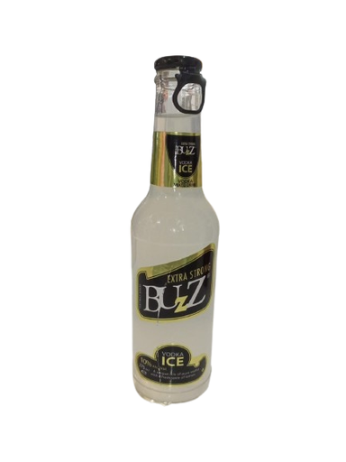 Buzz extra stronge vodka ice
