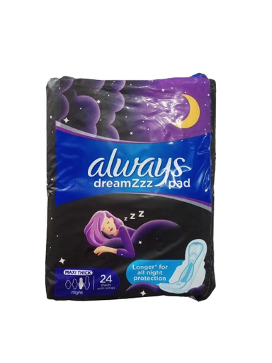 always thick night 24pads