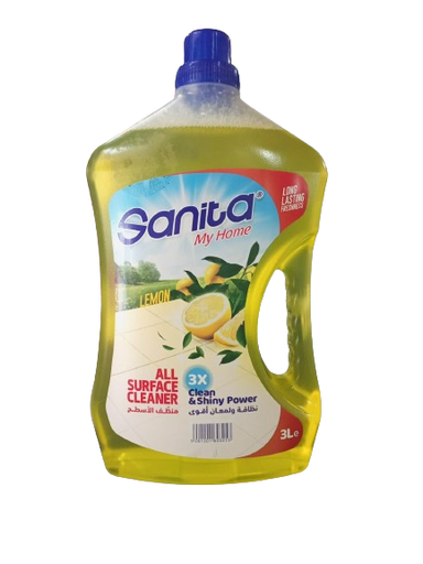 sanita surface cleaner lemon 3L