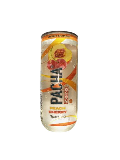 Pacha zero peach&cherry drink 250ml